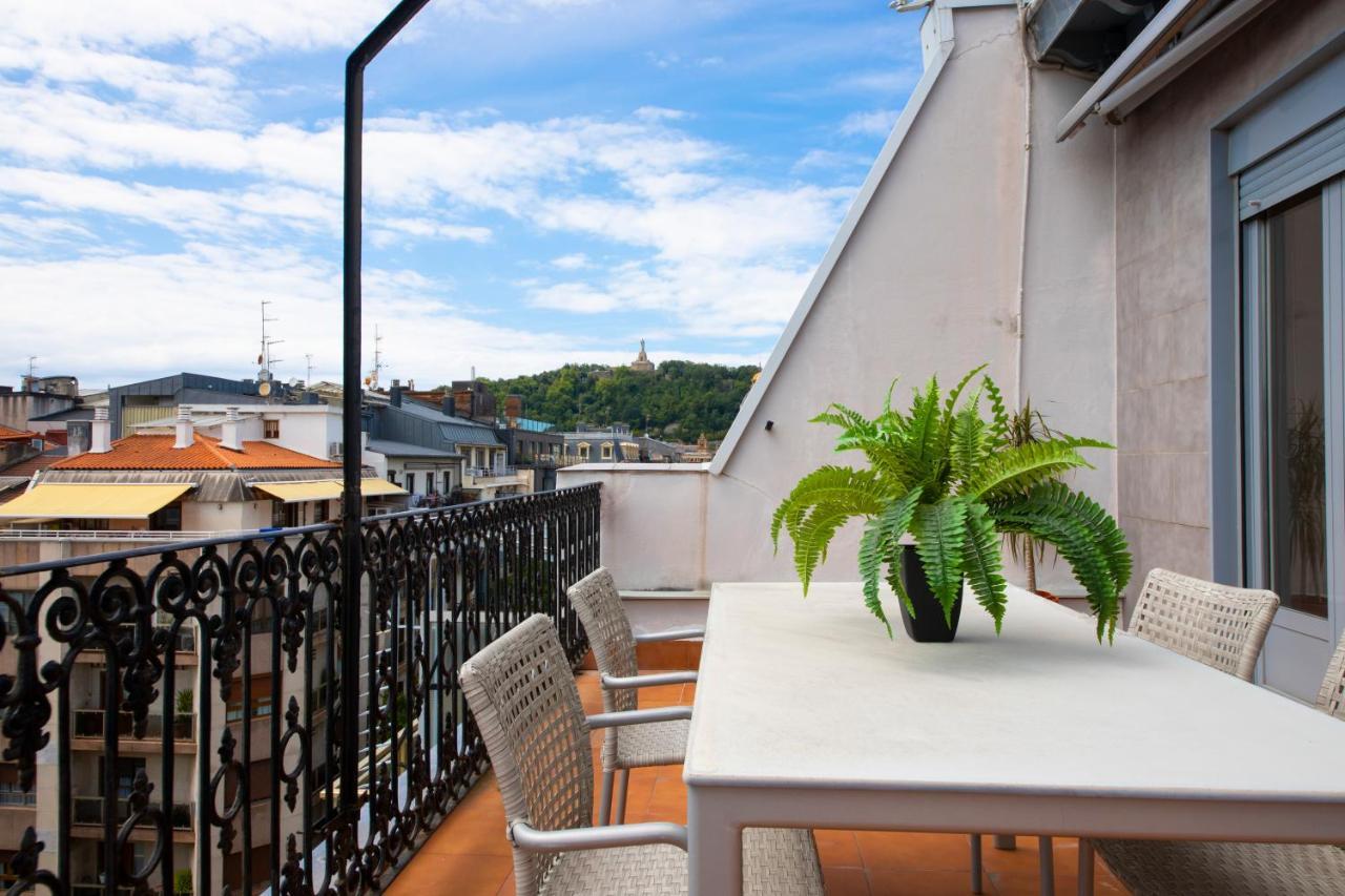 Modern Apartment With Spacious Terrace San Sebastián Exteriér fotografie