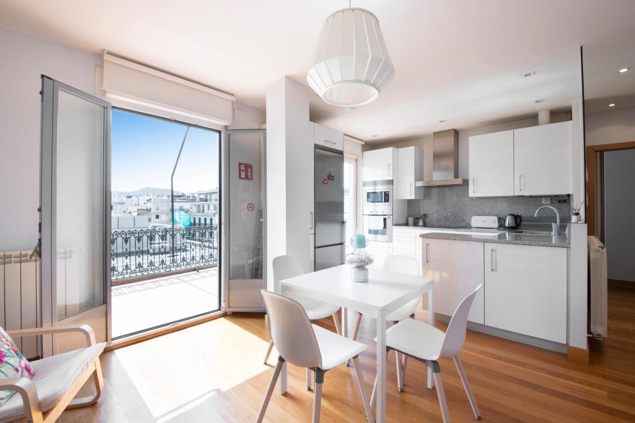Modern Apartment With Spacious Terrace San Sebastián Exteriér fotografie
